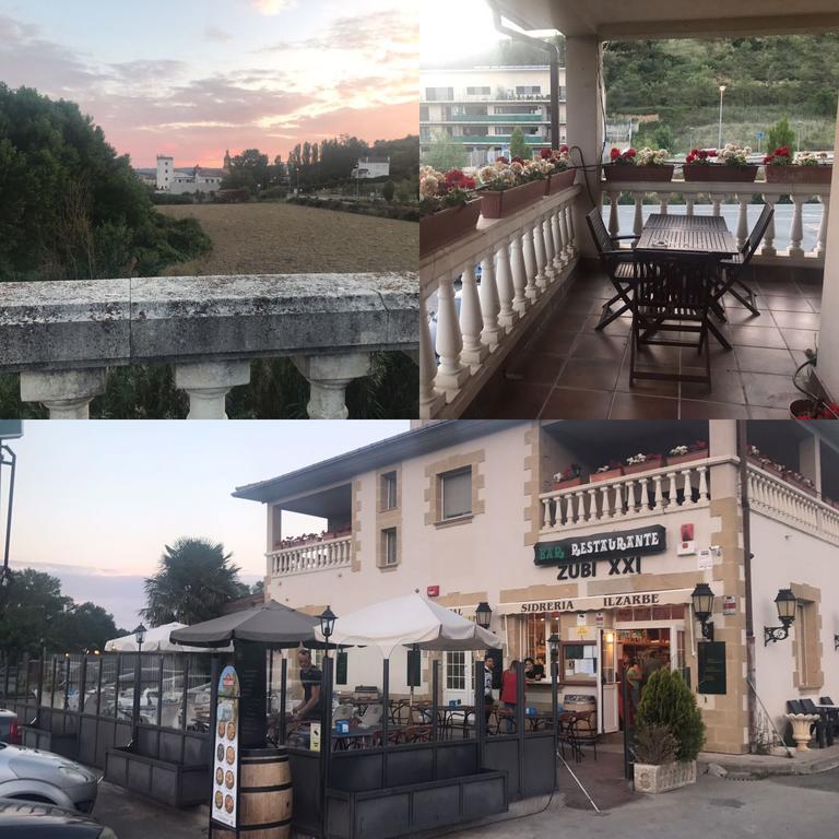 Hostal Zubi XXI Puente la Reina Exterior foto